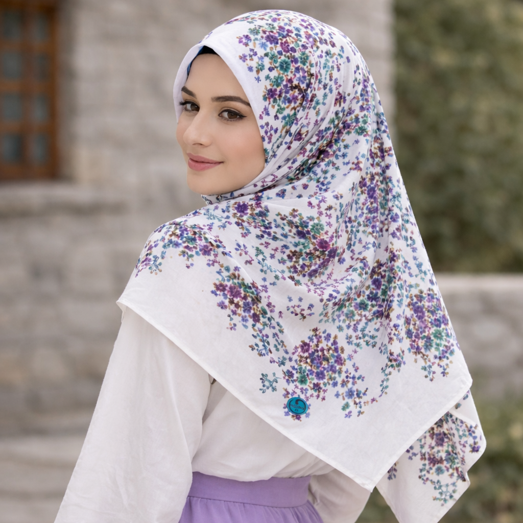 Zarif İpek Oyalık Yazma