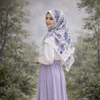 Zarif İpek Oyalık Yazma