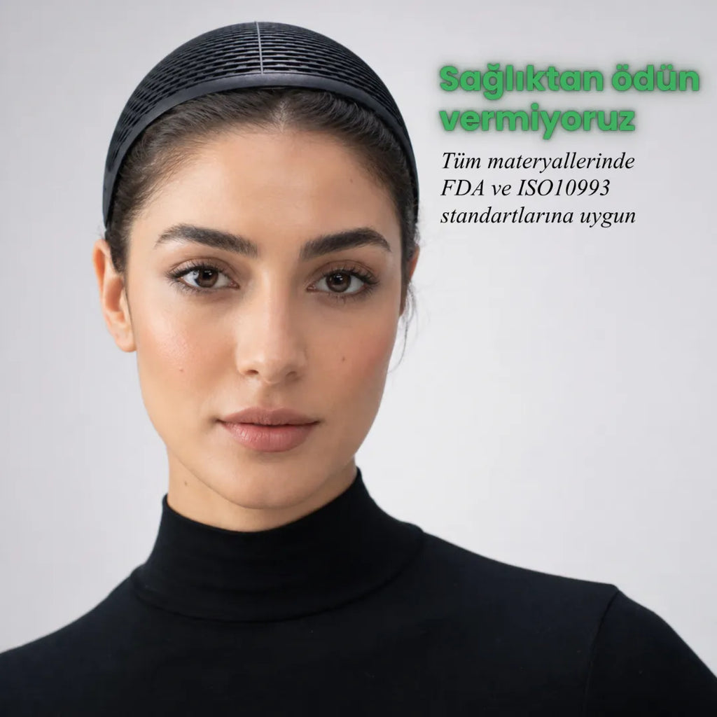Başörtü Kayma Engelleyici Taç
