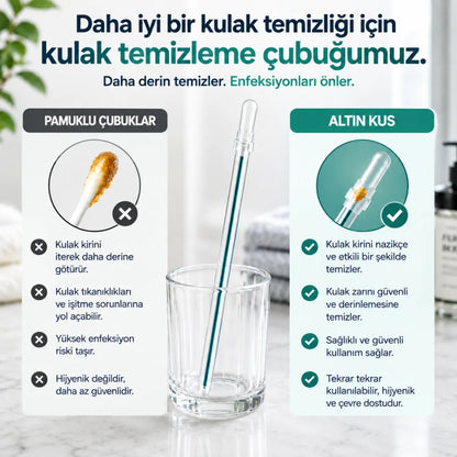 Altın Kuş® Yapışkan Uçlu Kulak Temizleme Çubuğu