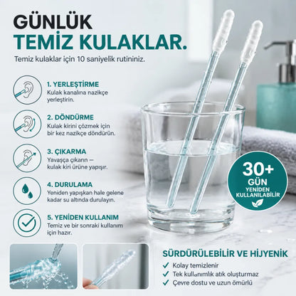 Altın Kuş® Yapışkan Uçlu Kulak Temizleme Çubuğu