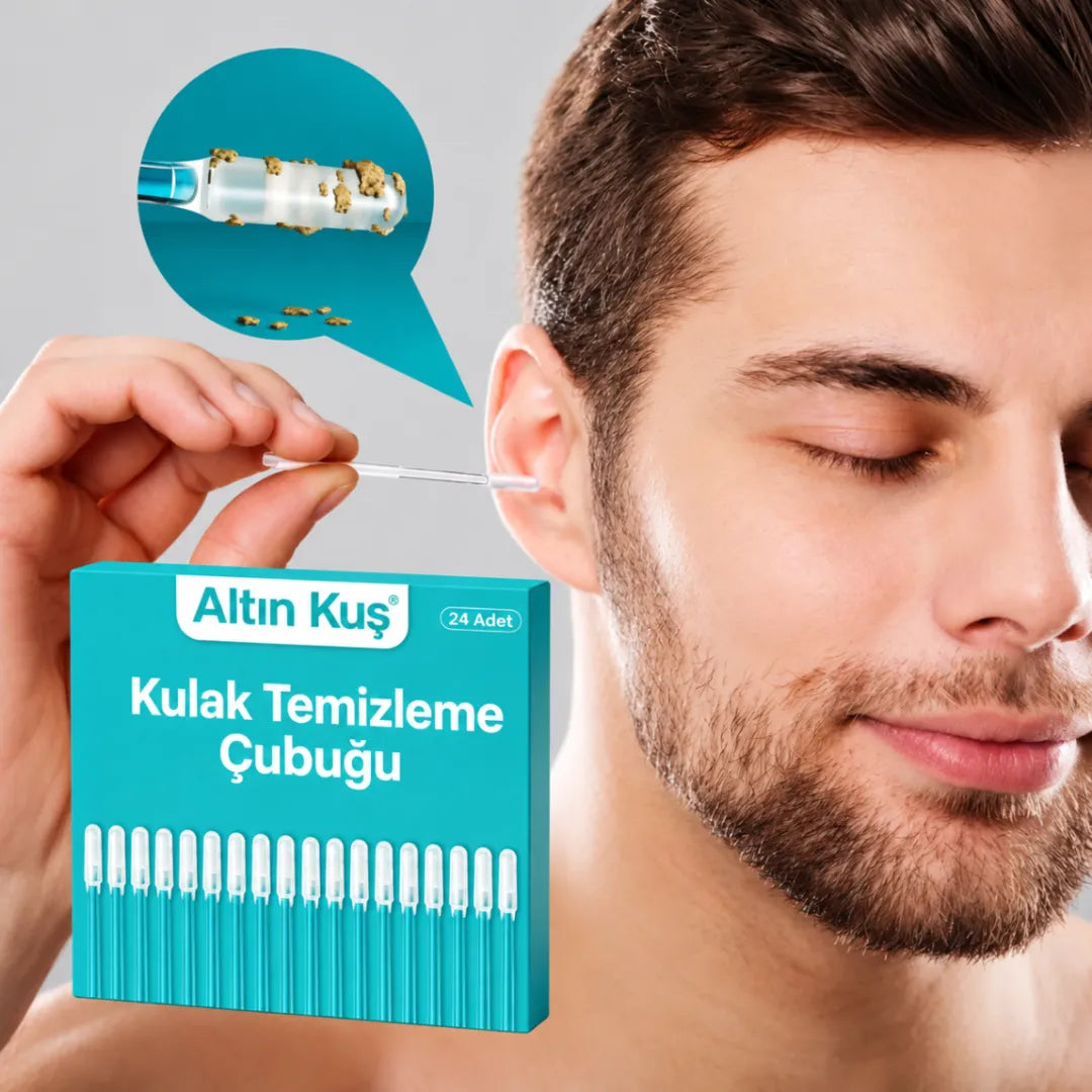 Altın Kuş® Yapışkan Uçlu Kulak Temizleme Çubuğu